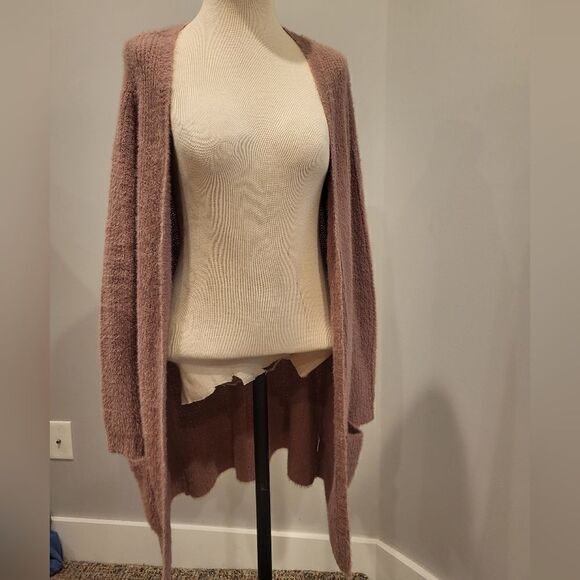 Love Tree Mauve super soft cardigan - Picture 4 of 15